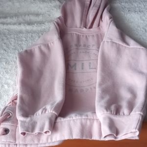 A pink hoodie size 14